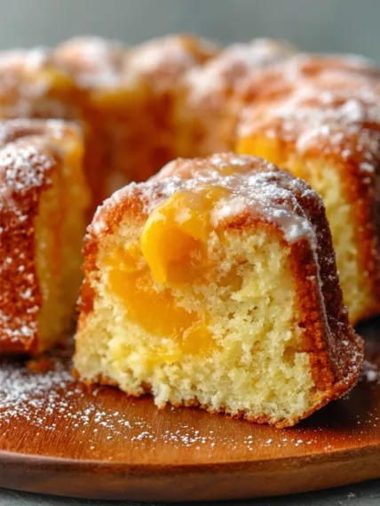 A close up of a pastry with powdered sugar on it.