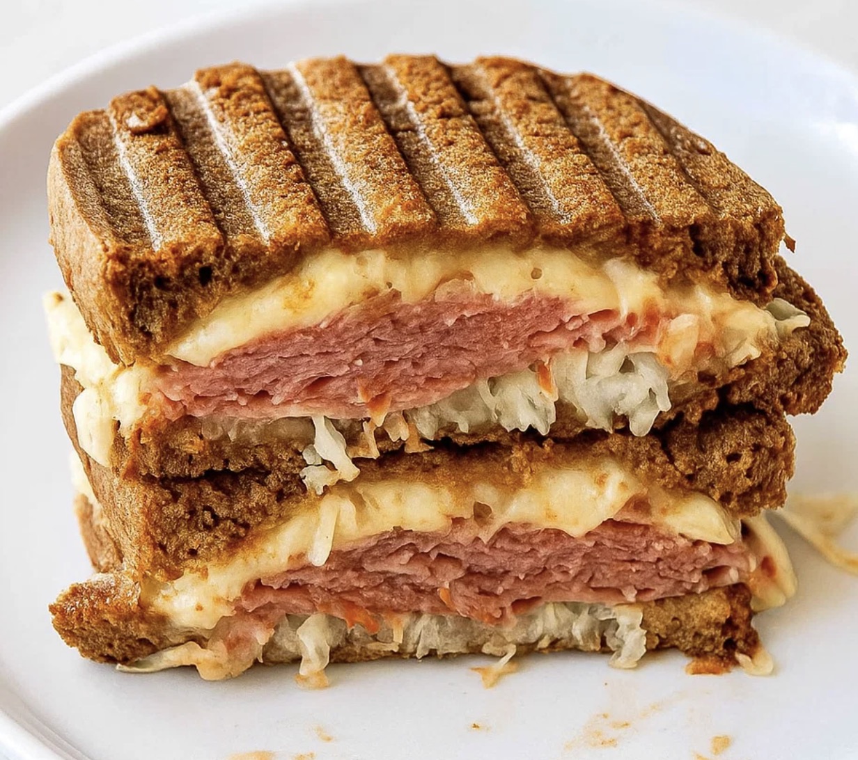Cheesy Reuben Sandwich