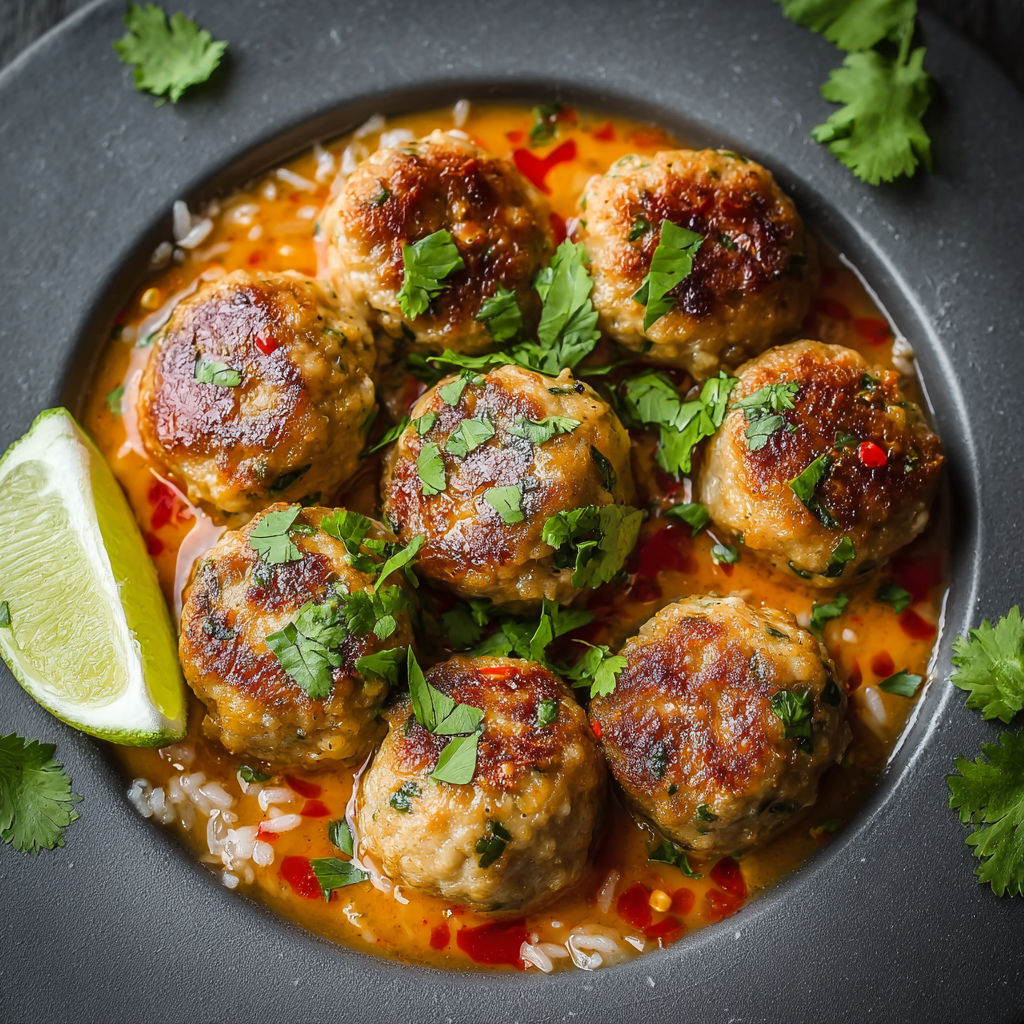A plate of meatballs in a red sauce.