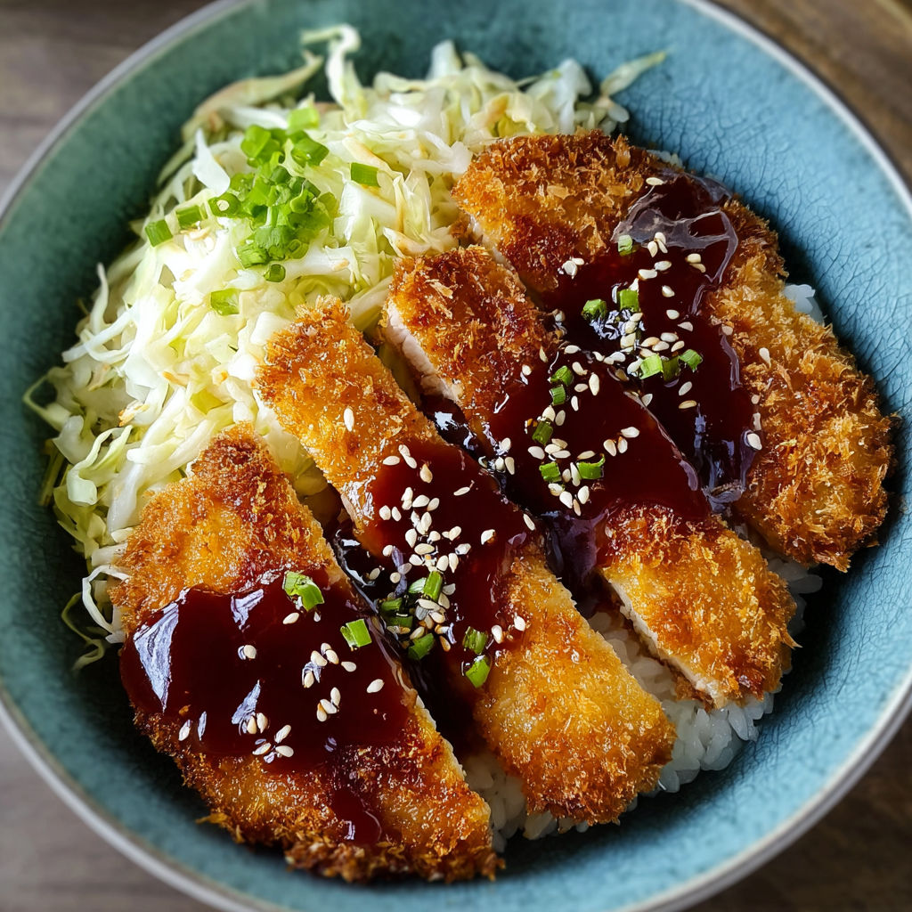 A bowl of food with chicken and sauce.