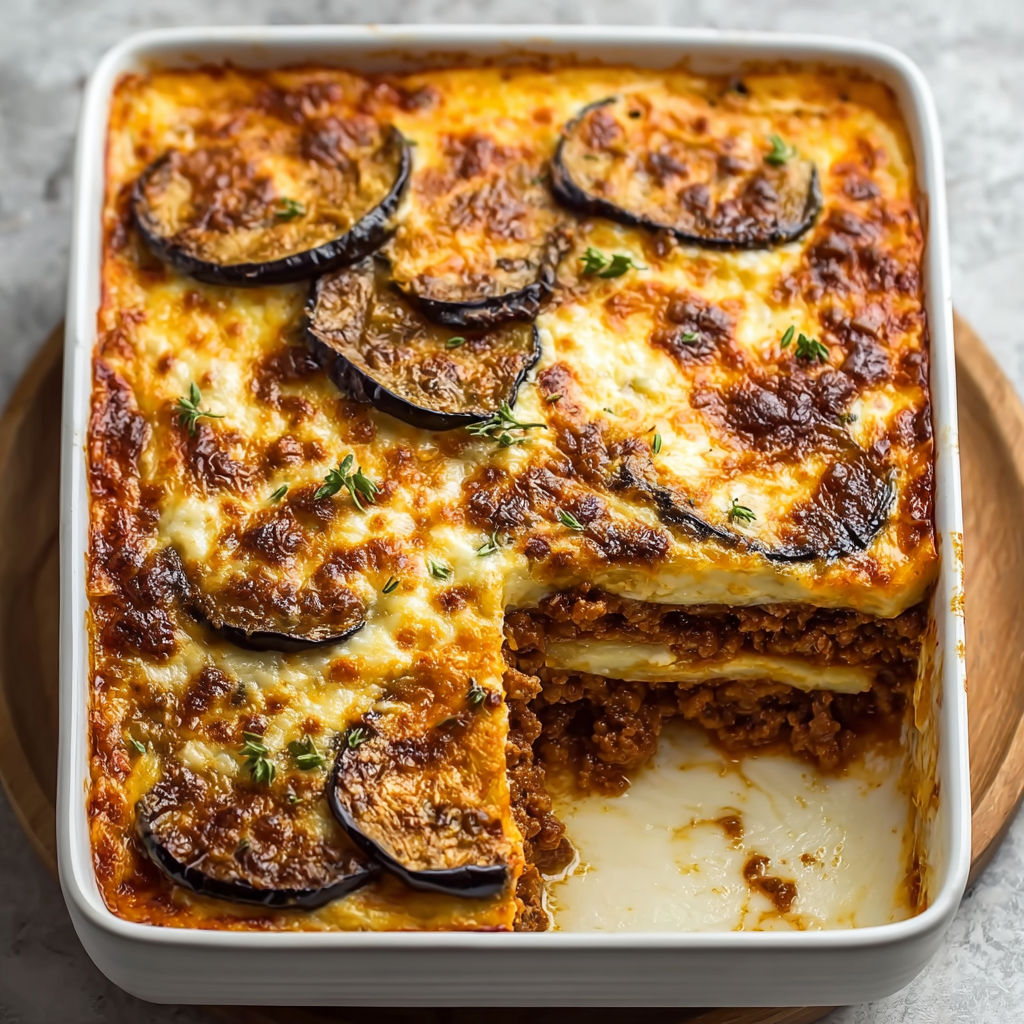 A white dish with a slice of food in it.