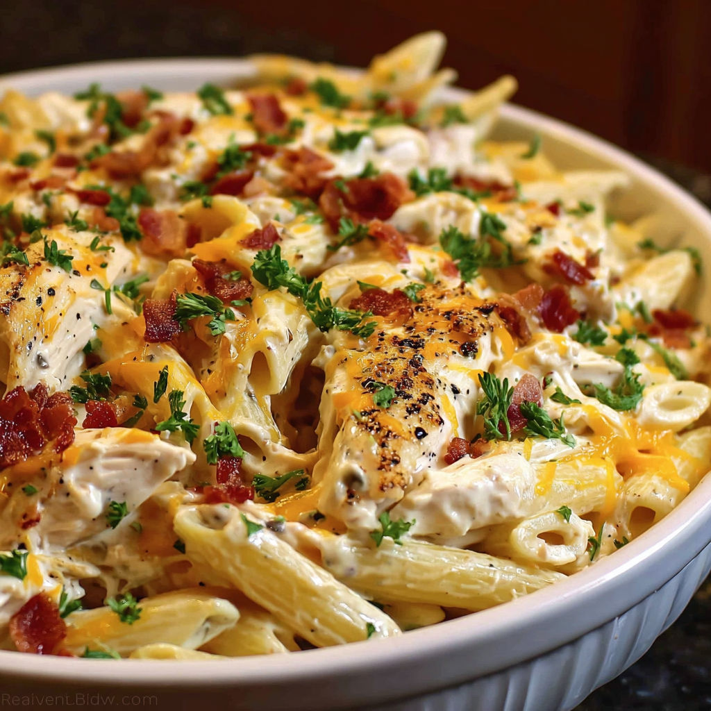 Crack Chicken Penne.