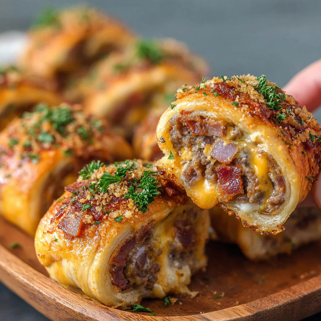 A plate of food with garlic on it.