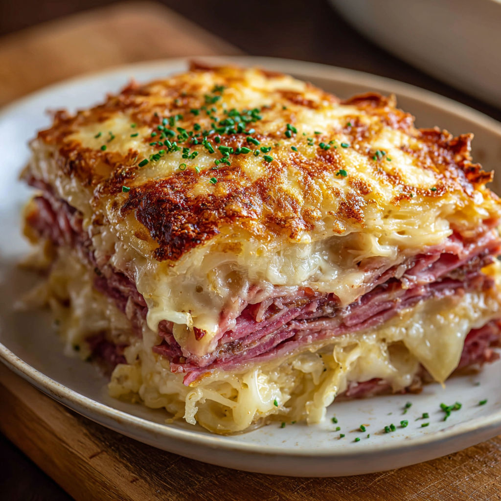 A classic cheese and meat dish.