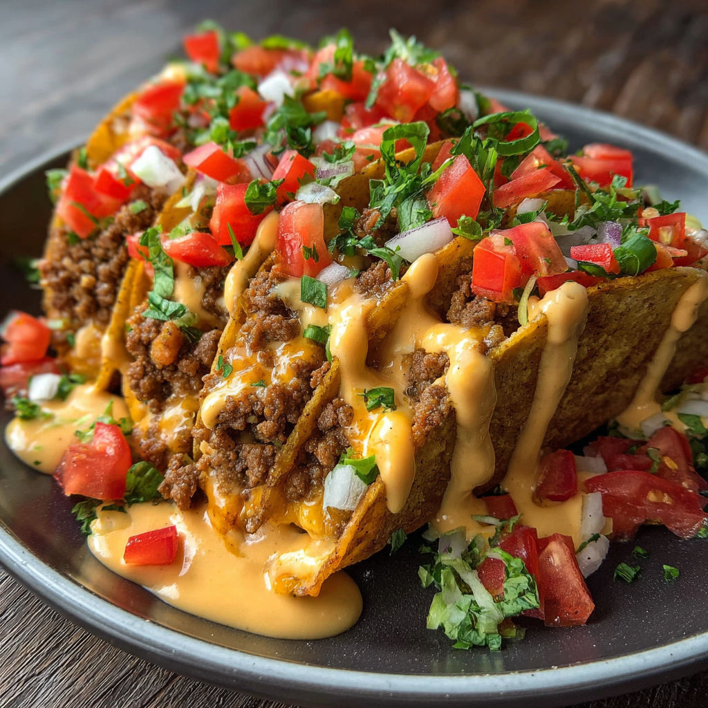 A plate of loaded nachos.