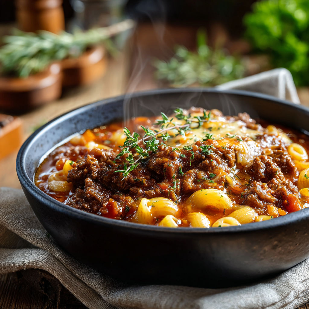 A bowl of food with a spoon in it.