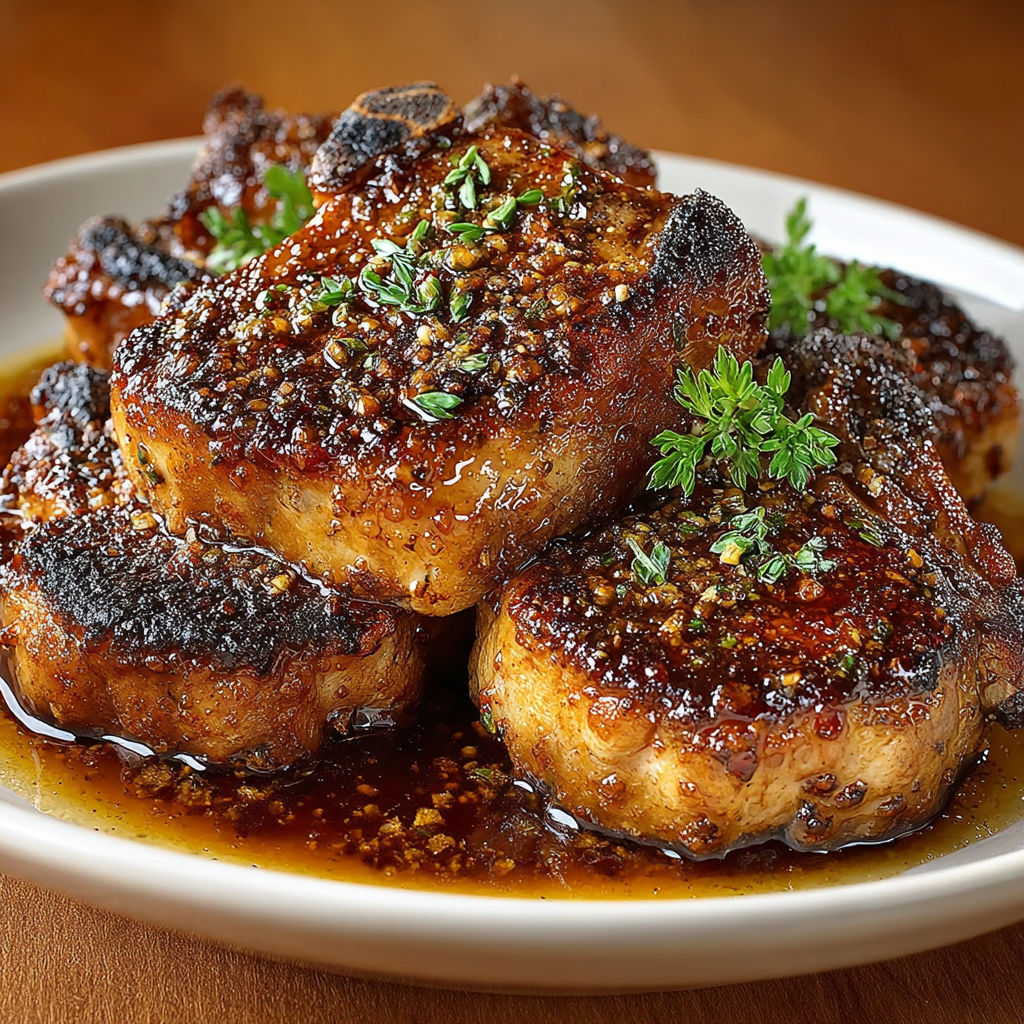 A plate of delicious meat.