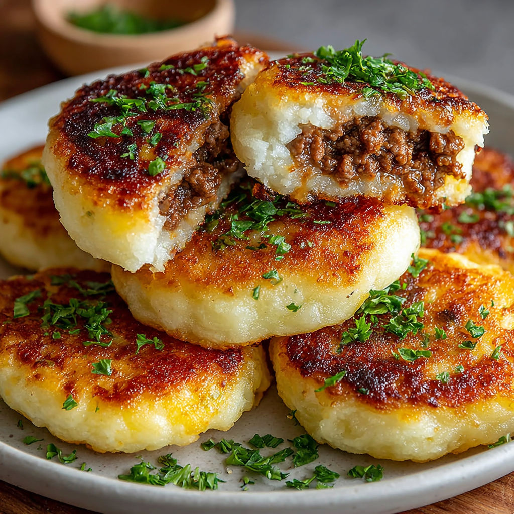 A plate of crispy food.