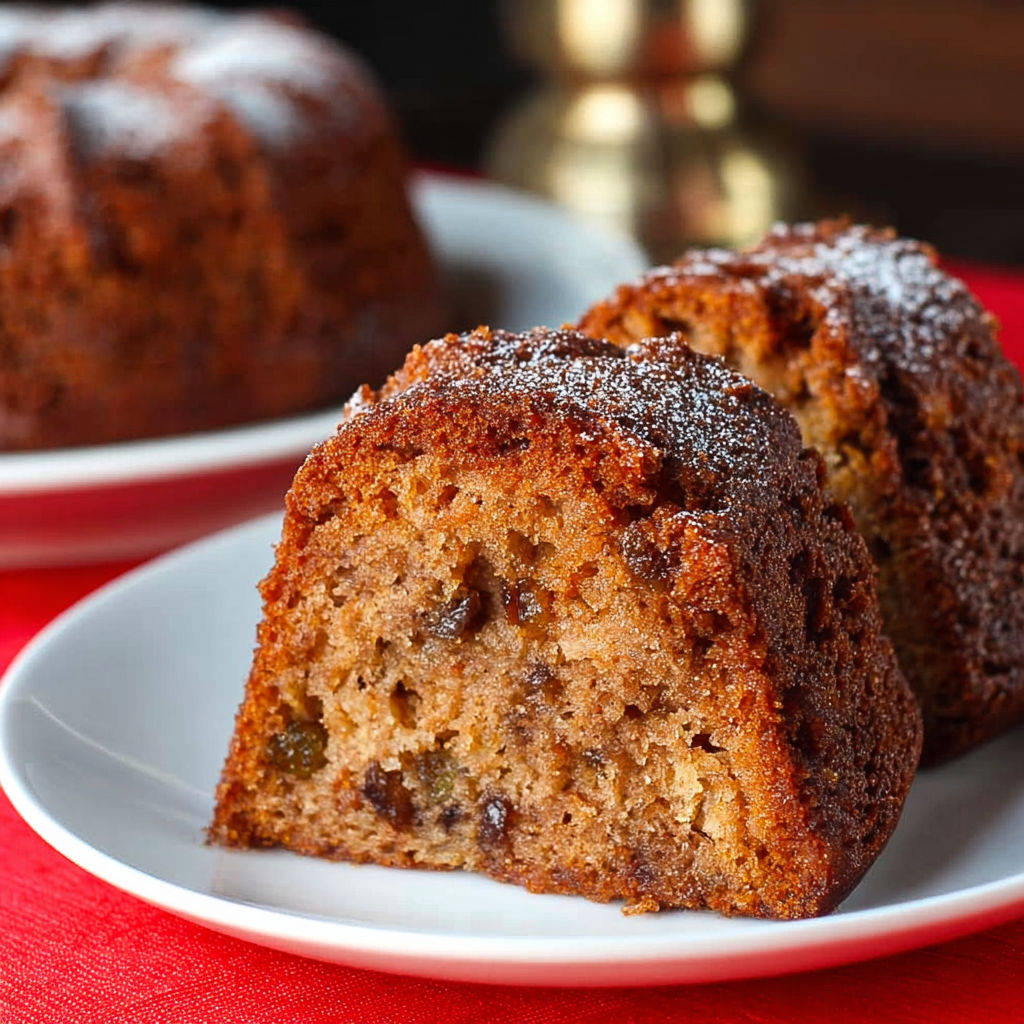 A slice of Civil War Cake.