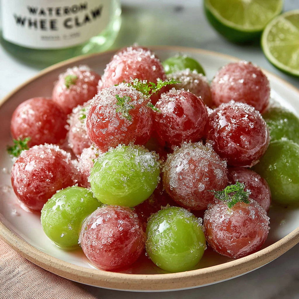 A plate of watermelon with limes on the side.