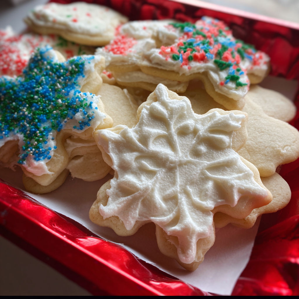 A box of Urmacher sugar cookies.