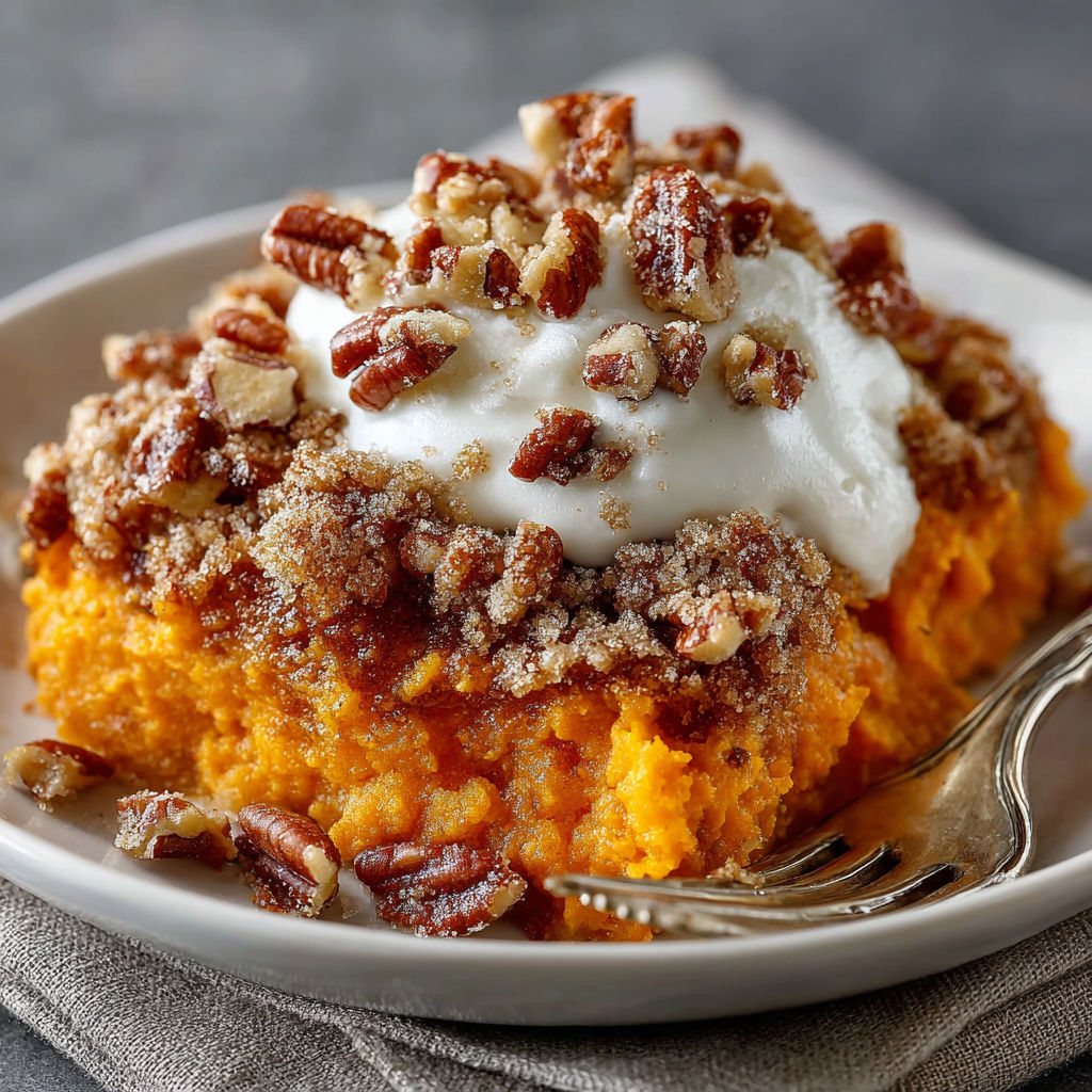 The dessert is on a plate.