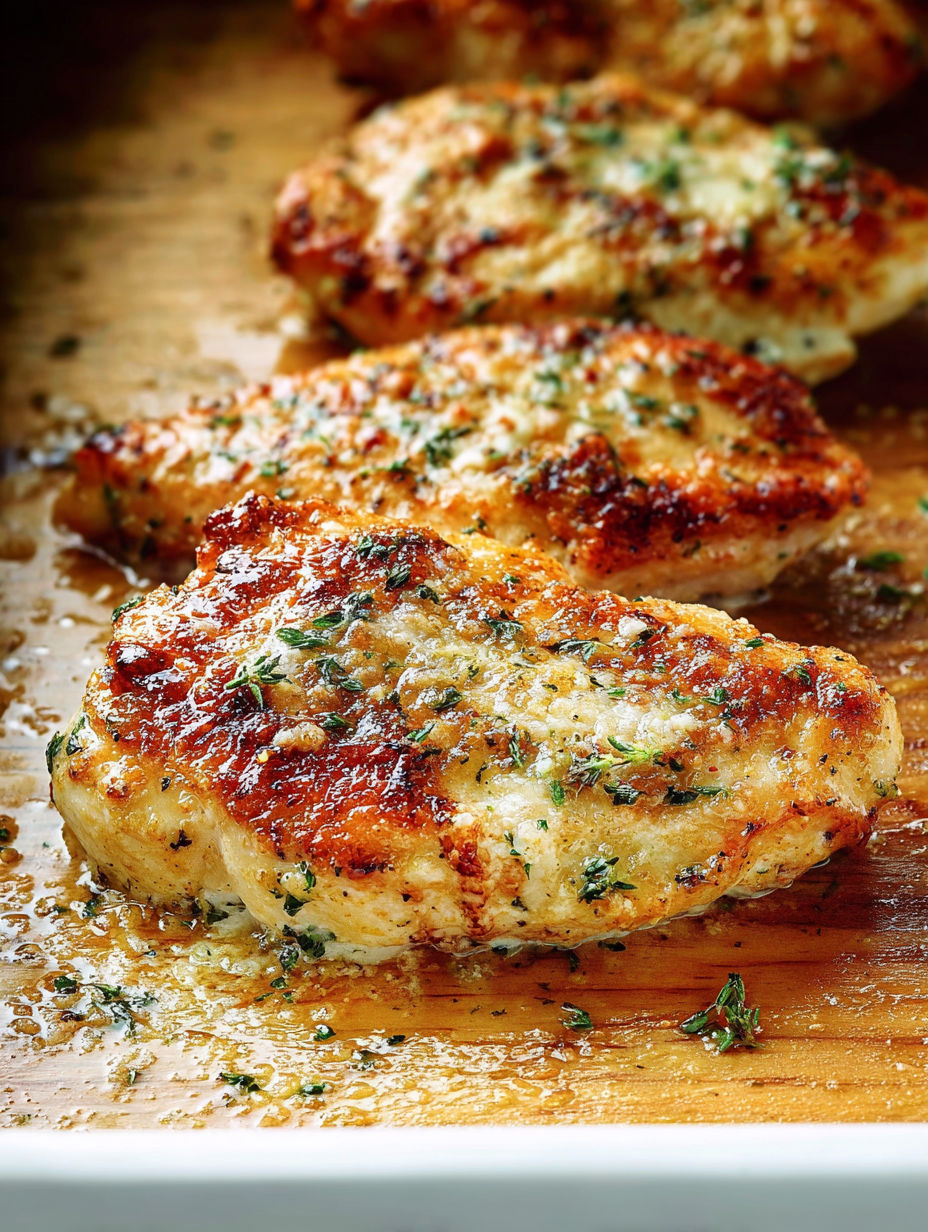 Melt-in-your-mouth chicken breasts.