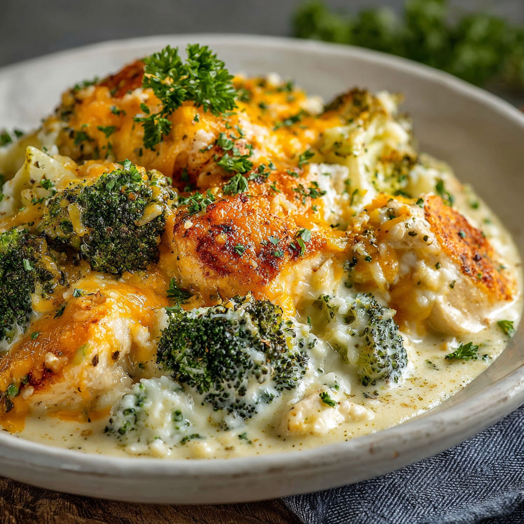 A bowl of food with broccoli and chicken.