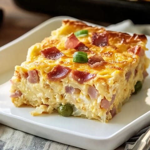 Denver Omelette Hashbrown Casserole