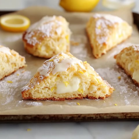 Lemon Scones dessert