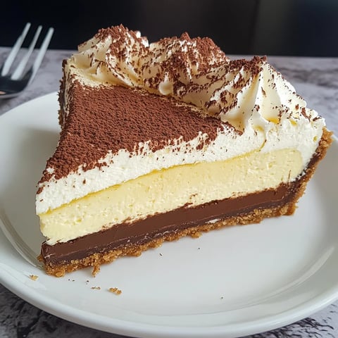 Chocolate Cream Pie Cheesecake