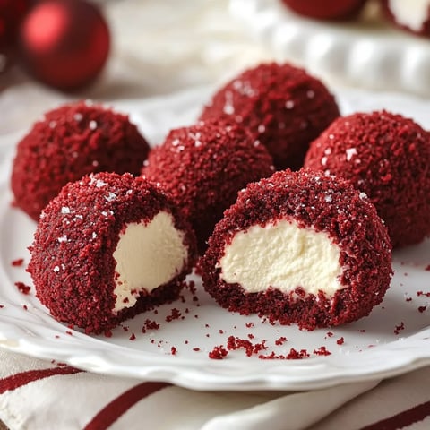 Red Velvet Cheesecake Bites