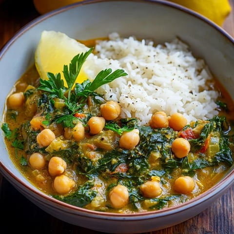 Chickpea, Spinach and Herb Stew Recipe
