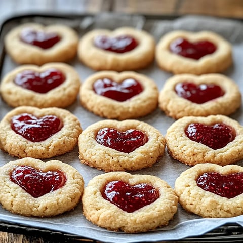 Raspberry Thumbprint Cookies