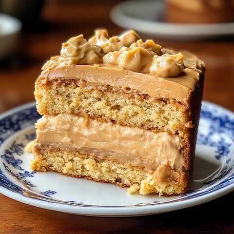 Old-Fashioned Peanut Butter Cake