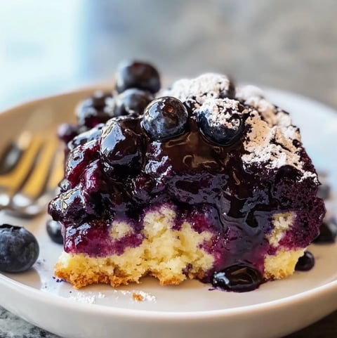 Blueberry Dump Cake
