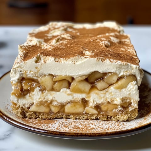 No-Bake Caramel Apple Icebox Cake