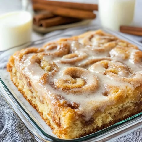 A cake with frosting and cinnamon.