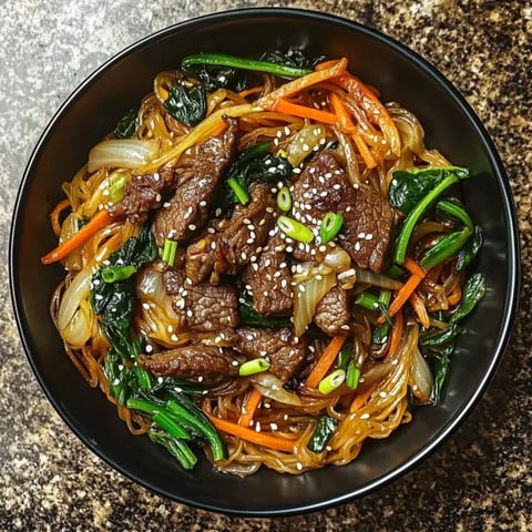 A bowl of noodles with meat and vegetables.