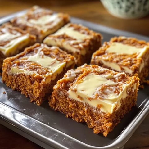 A pan of cake slices.