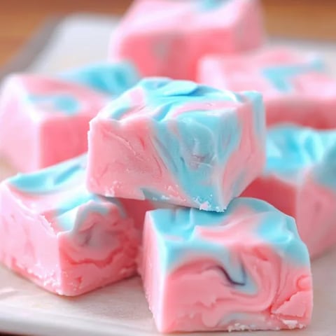 Cotton Candy Fudge