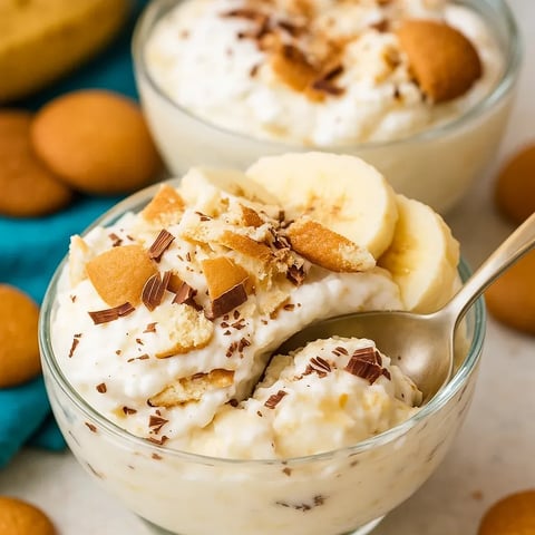A bowl of banana cream pie.