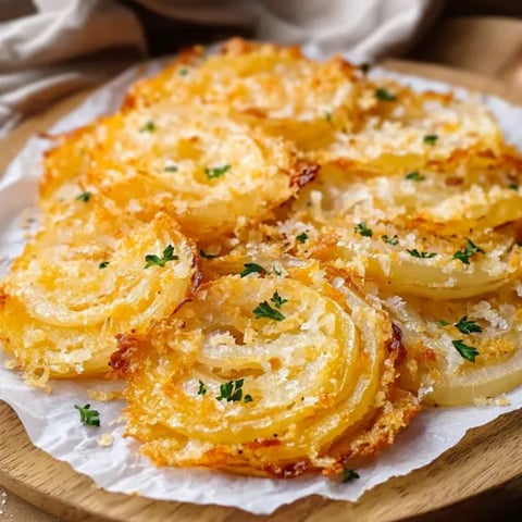 A plate of food with onions and cheese.