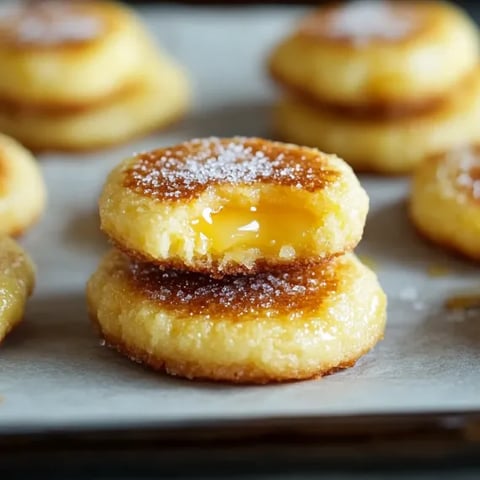 A tray of pastries with sugar on top.