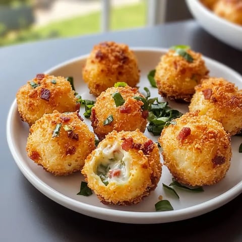 A plate of food with bacon and cheese.