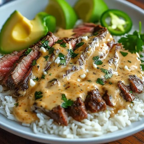A plate of food with rice, meat, and vegetables.