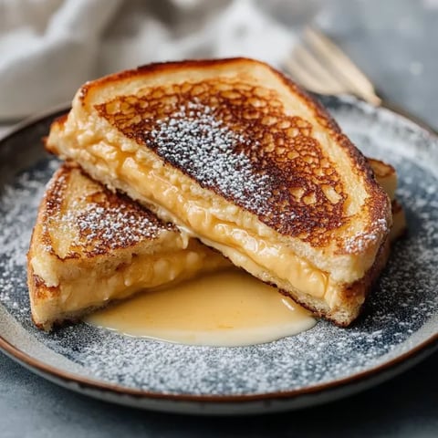 Two pieces of grilled cheese with butter on a plate.