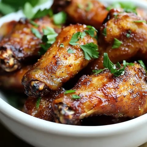 A bowl of chicken wings.