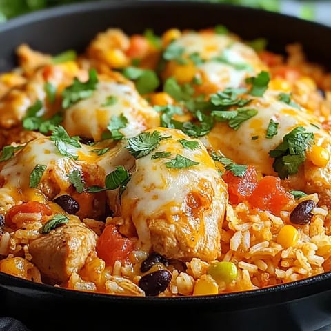 A plate of food with rice, beans, and cheese.