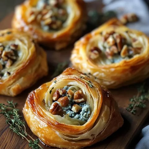 A pastry with a blue filling.