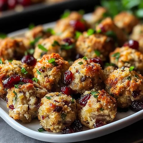 A plate of food with cranberries and green herbs.