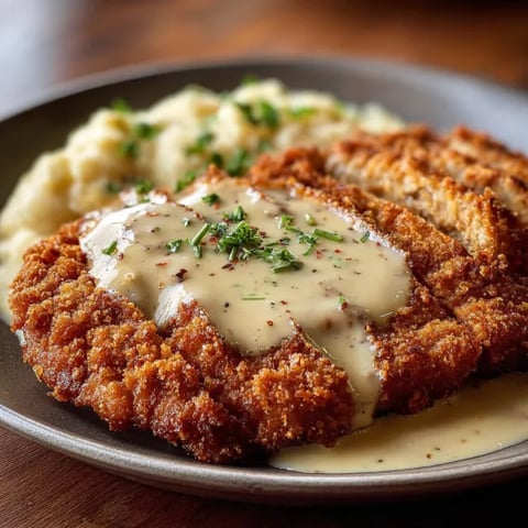 A plate of food with chicken and potatoes.