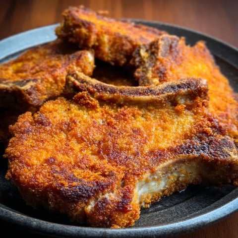 A plate of fried meat.