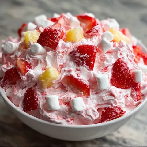 A bowl of strawberry shortcake.