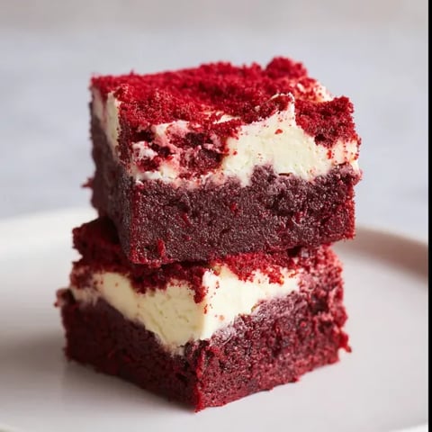 A slice of red velvet cake.