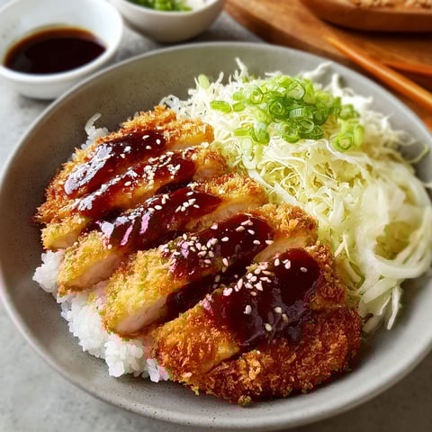 A plate of food with rice, meat, and sauce.