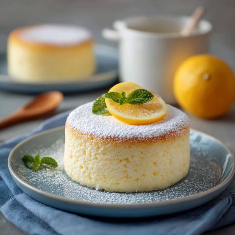 A slice of Gâteau Nuage au Yaourt.