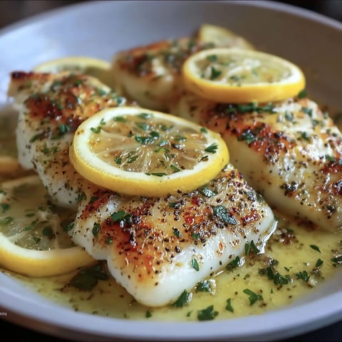 Lemon Butter Fish.