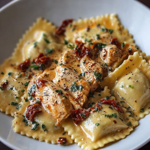A plate of food with chicken and pasta.
