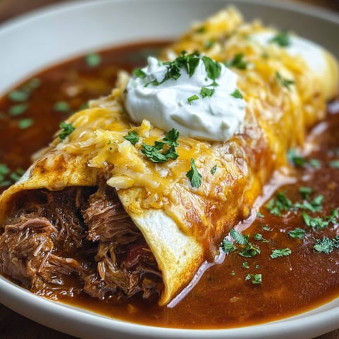 A plate of food with a burrito and a bowl of soup.